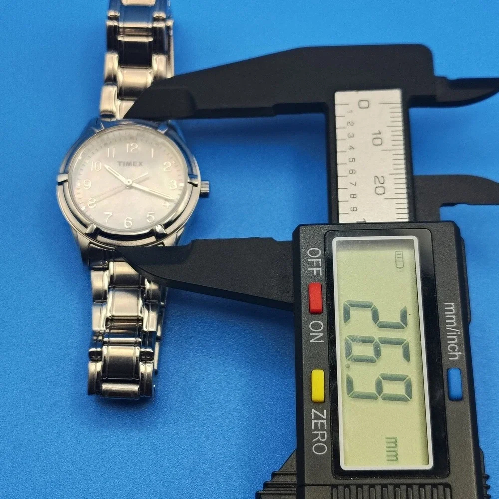 2017 Timex Easy Reader Genuine Mother of Pearl 27mm Women's Quartz Dress‎ Watch